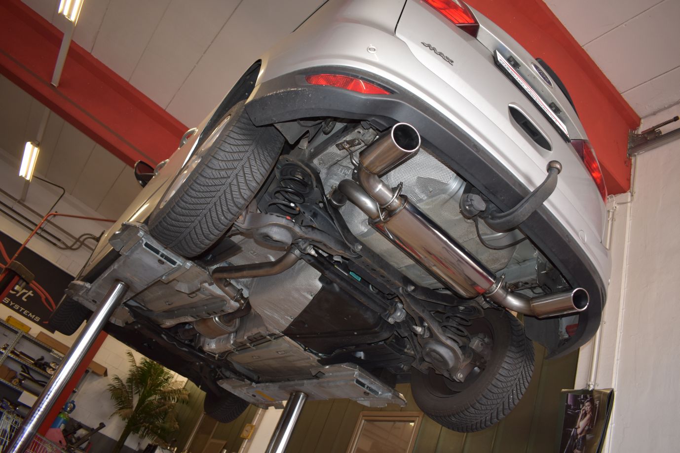 Friedrich Motorsport Duplex Sportendschalldämpfer Ford Grand C-Max DXA