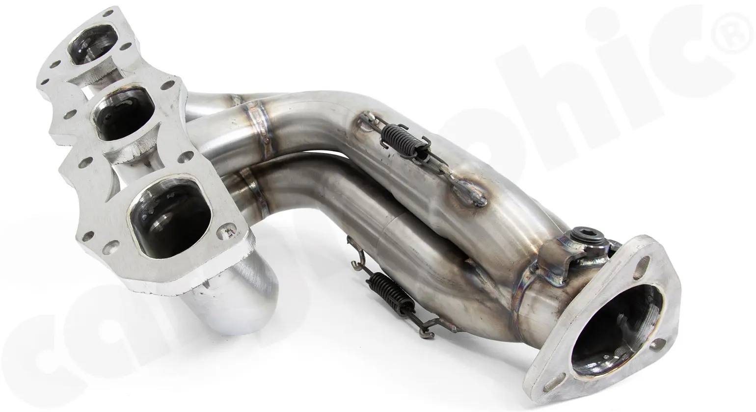 CARGRAPHIC Fächerkrümmer für Porsche 997.2 Details