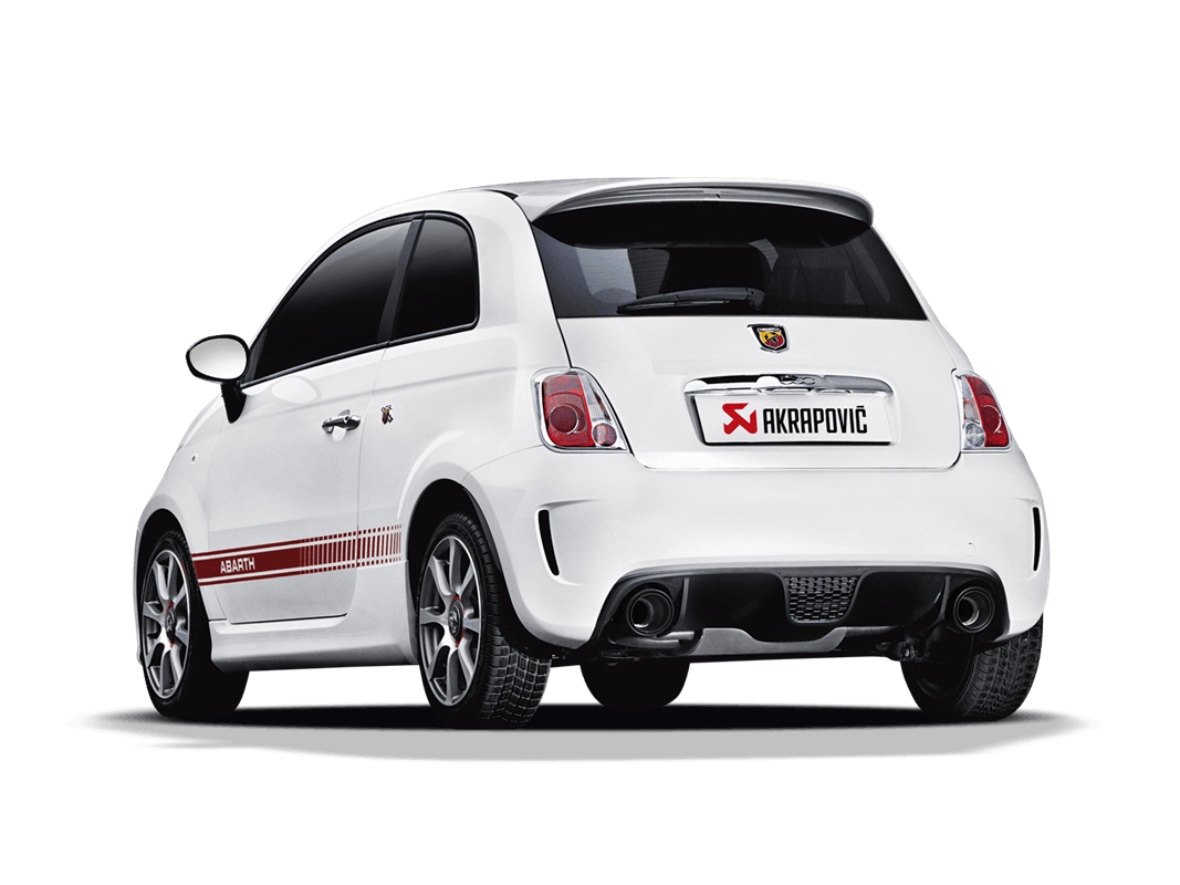 Akrapovic Slip-On Line Edelstahl für Abarth 500 Tuning
