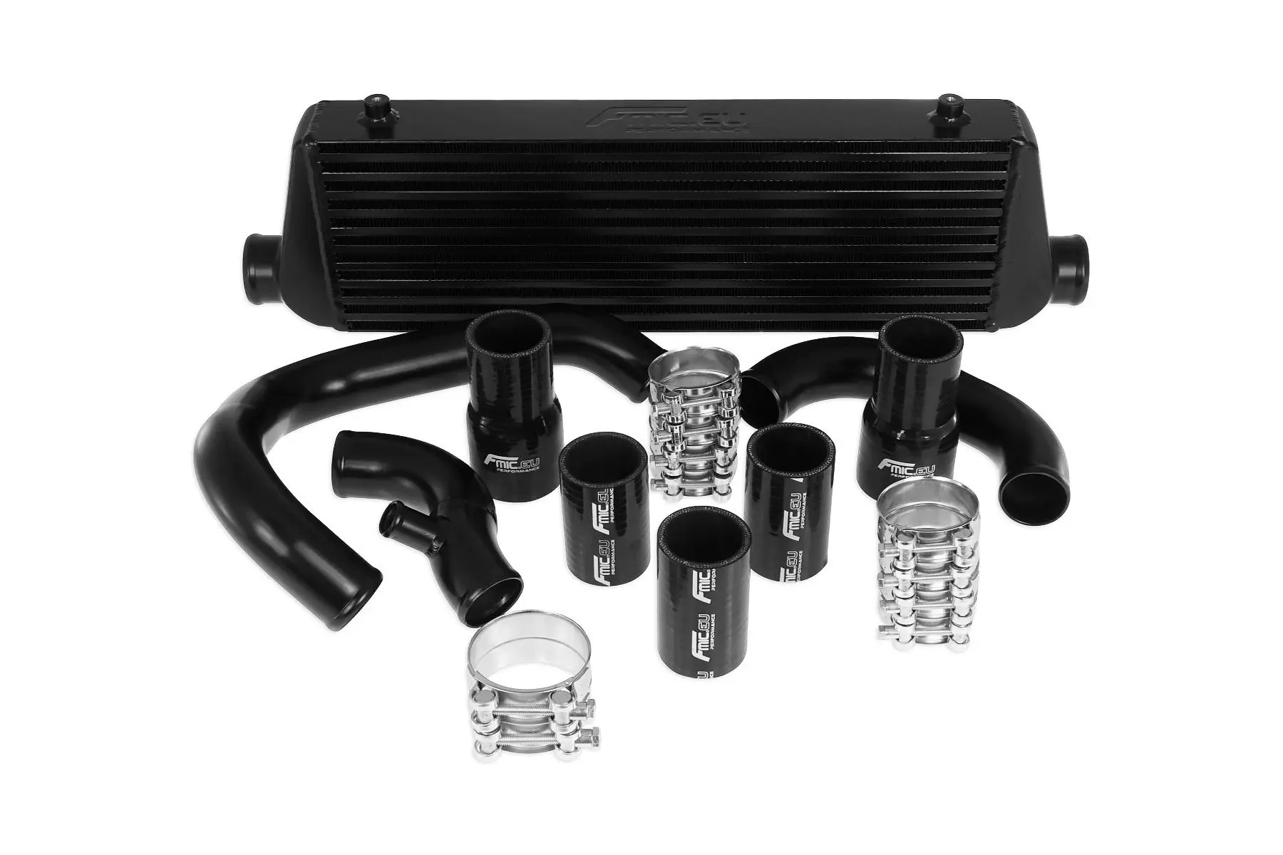Ladeluftkühler-Montagesatz für Audi A4 B5 1.8T 98-01 schwarze Version