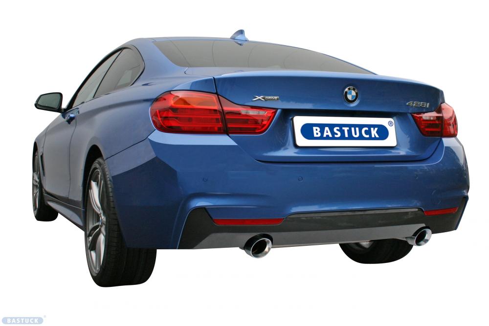 Bastuck Sportauspuff BMW 420d F32 2x90mm Race-LookBild