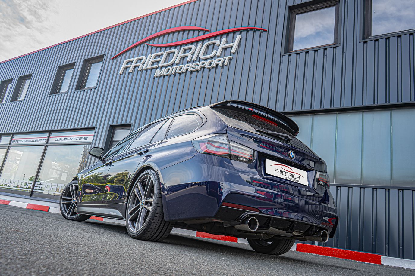 Friedrich Motorsport Duplex-Endschalldämpfer 76mm Bild