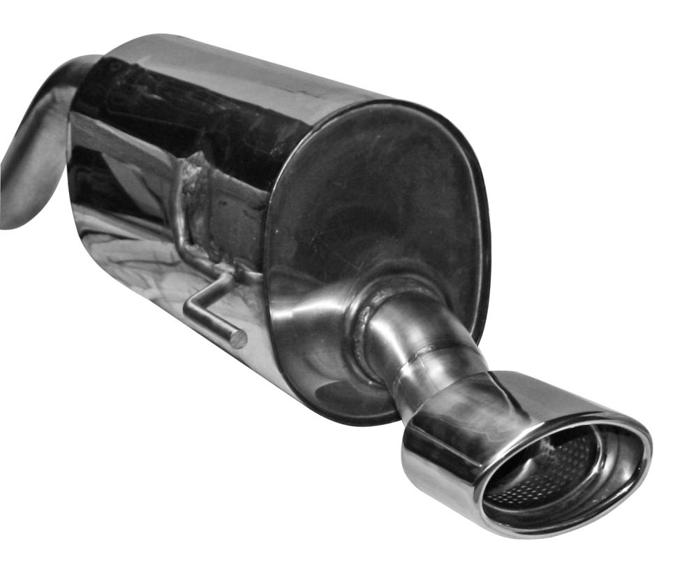 Bastuck Sportauspuff für Chevrolet Aveo II Typ T300 Schrägheck  120x80mm, oval