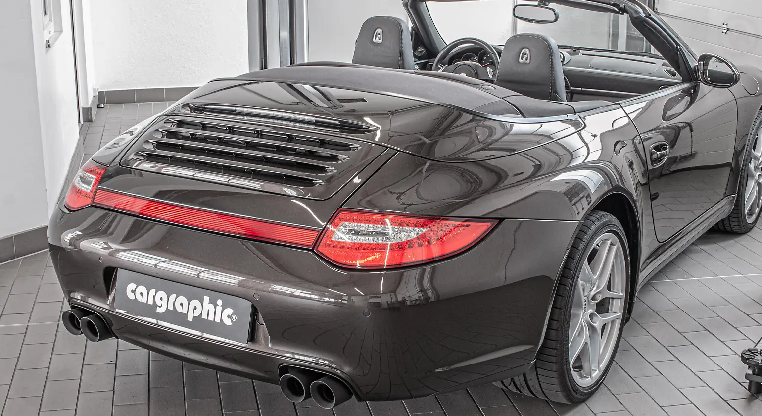 CARGRAPHIC Sport Endrohre für Porsche 997 Carrera günstig