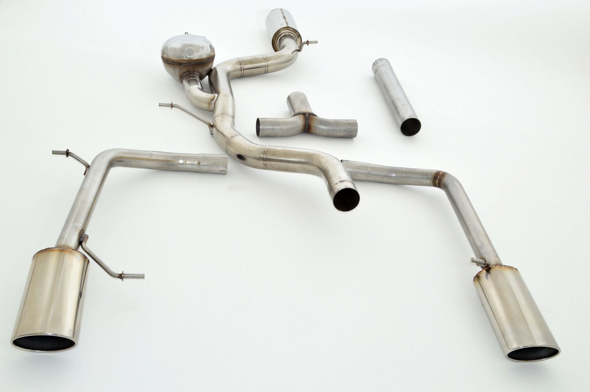 StreetBeast 76mm Duplex-Anlage mit Soundgenerator, VW Passat CC