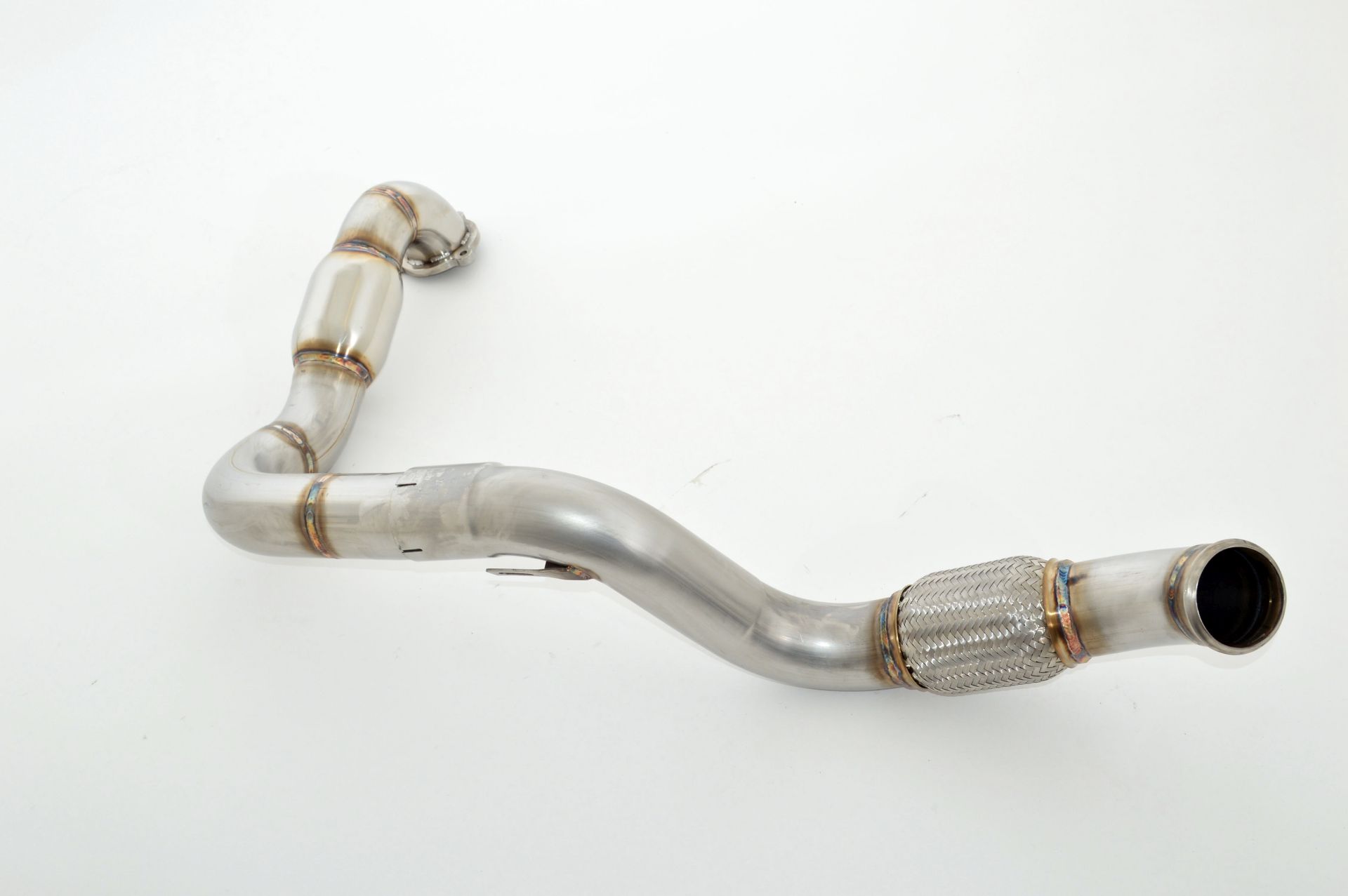 Friedrich Motorsport 76mm Downpipe mit Sport-Kat. Edelstahl 
