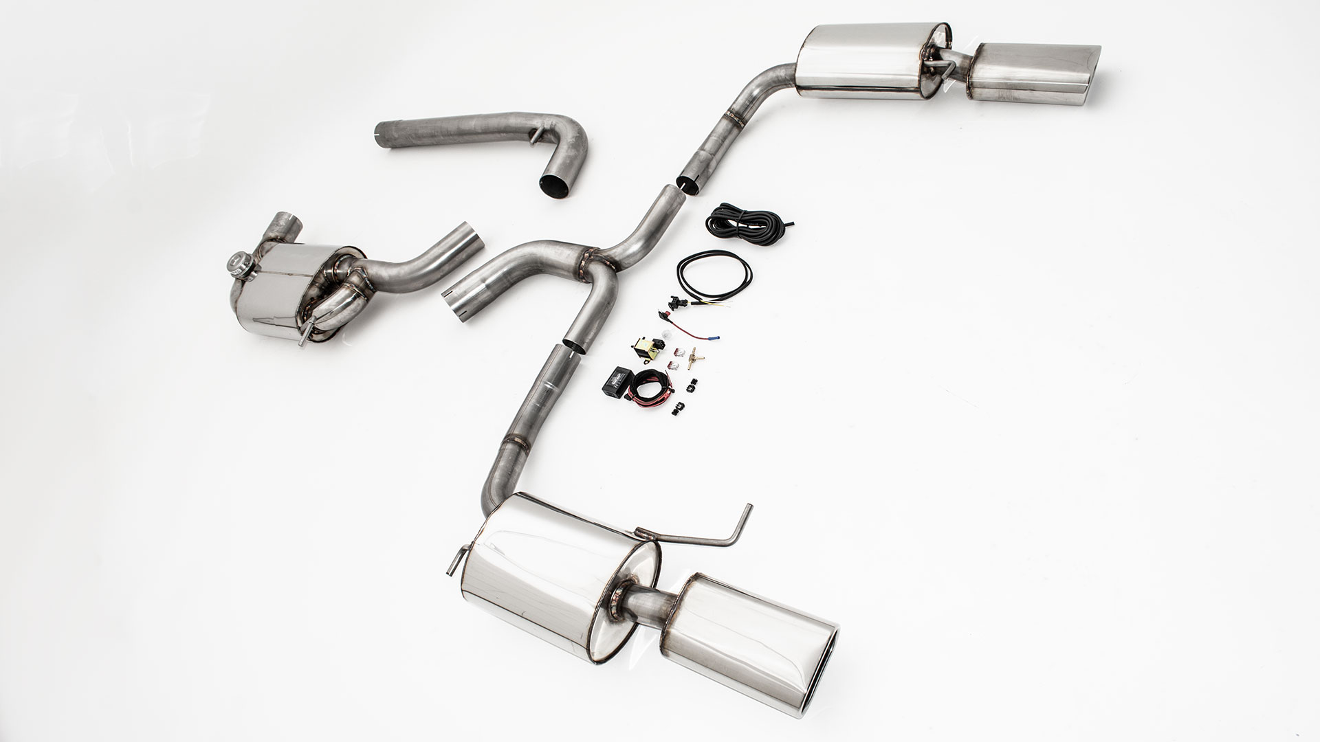 StreetBeast 76mm Duplex-Anlage mit Klappensteuerung, VW CC 