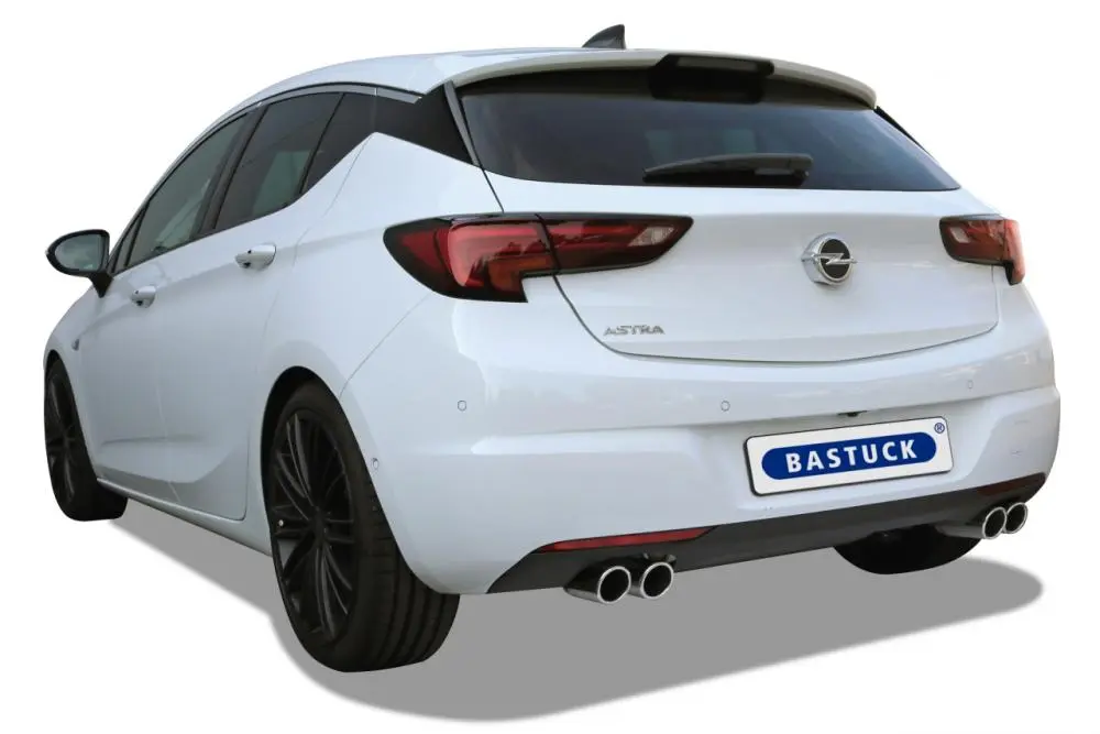 Bastuck Sportauspuff Opel Astra K 2x76mm 