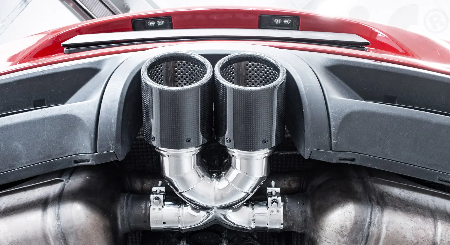 CARGRAPHIC Sport Endrohr für Porsche 718 Tuning