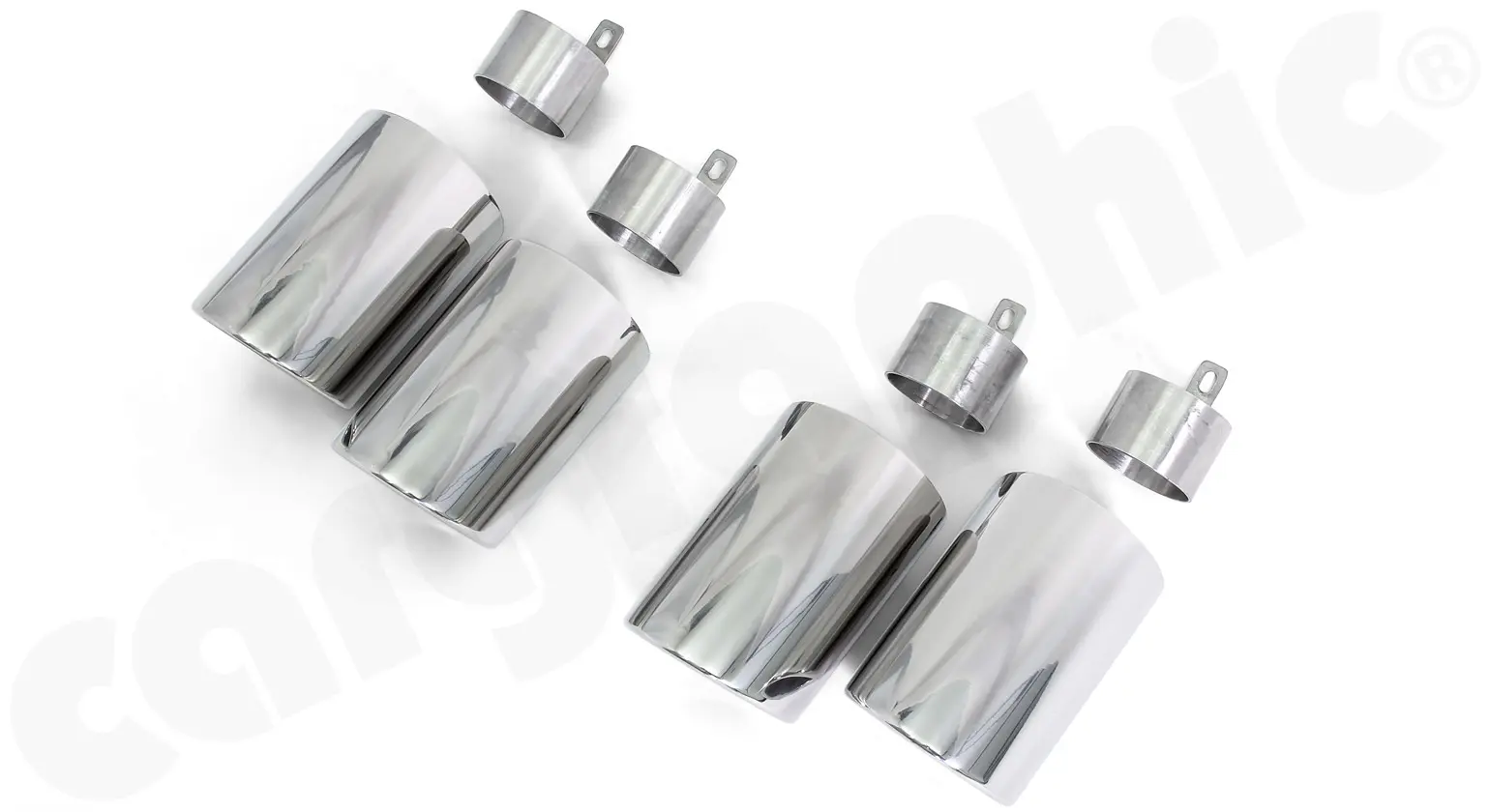 CARGRAPHIC Doppelendrohrsatz für Porsche Panamera 971 günstig