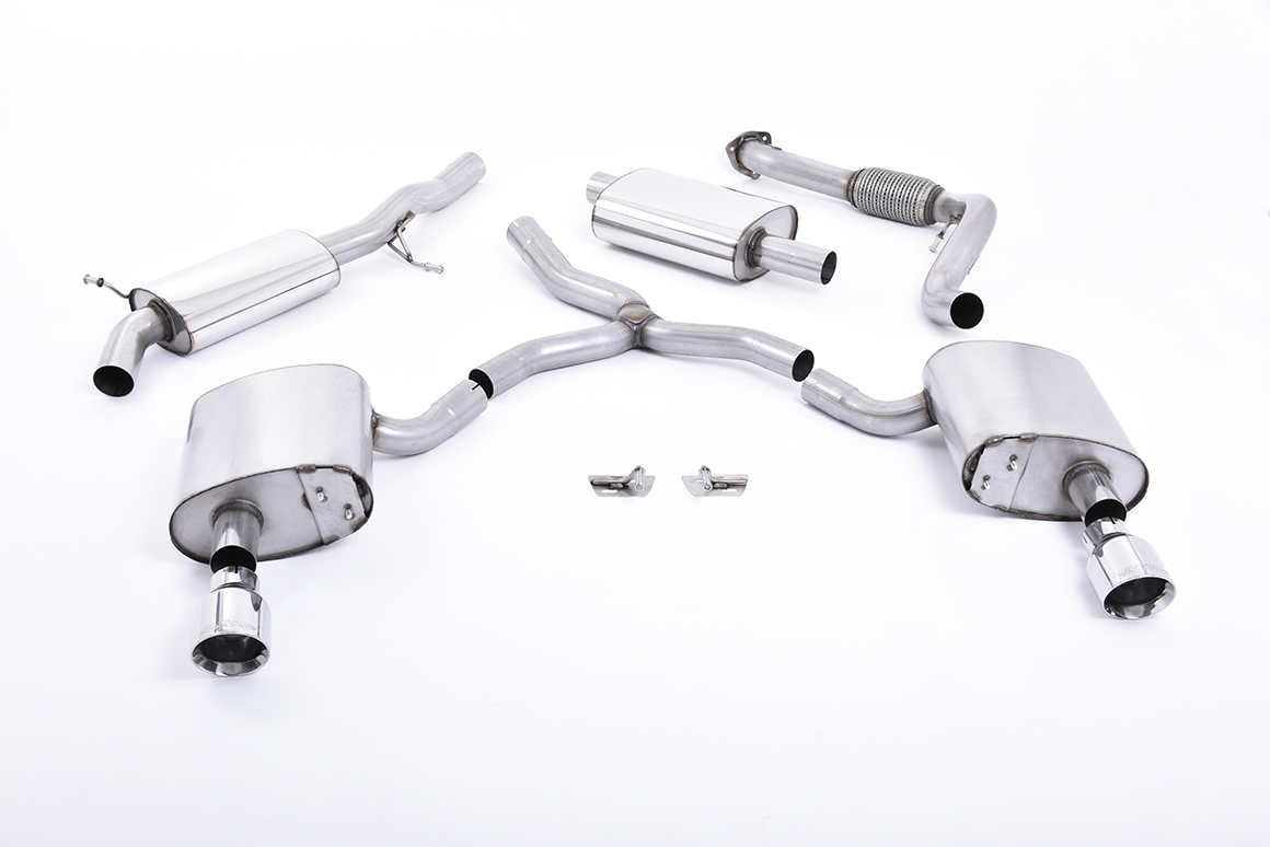 Milltek Komplettanlage ECE für Audi A4 B9 2.0 TFSI kaufen