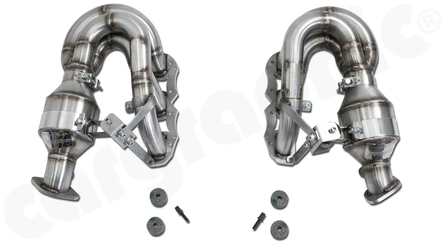 CARGRAPHIC Fächerkrümmer für Porsche 981 Foto