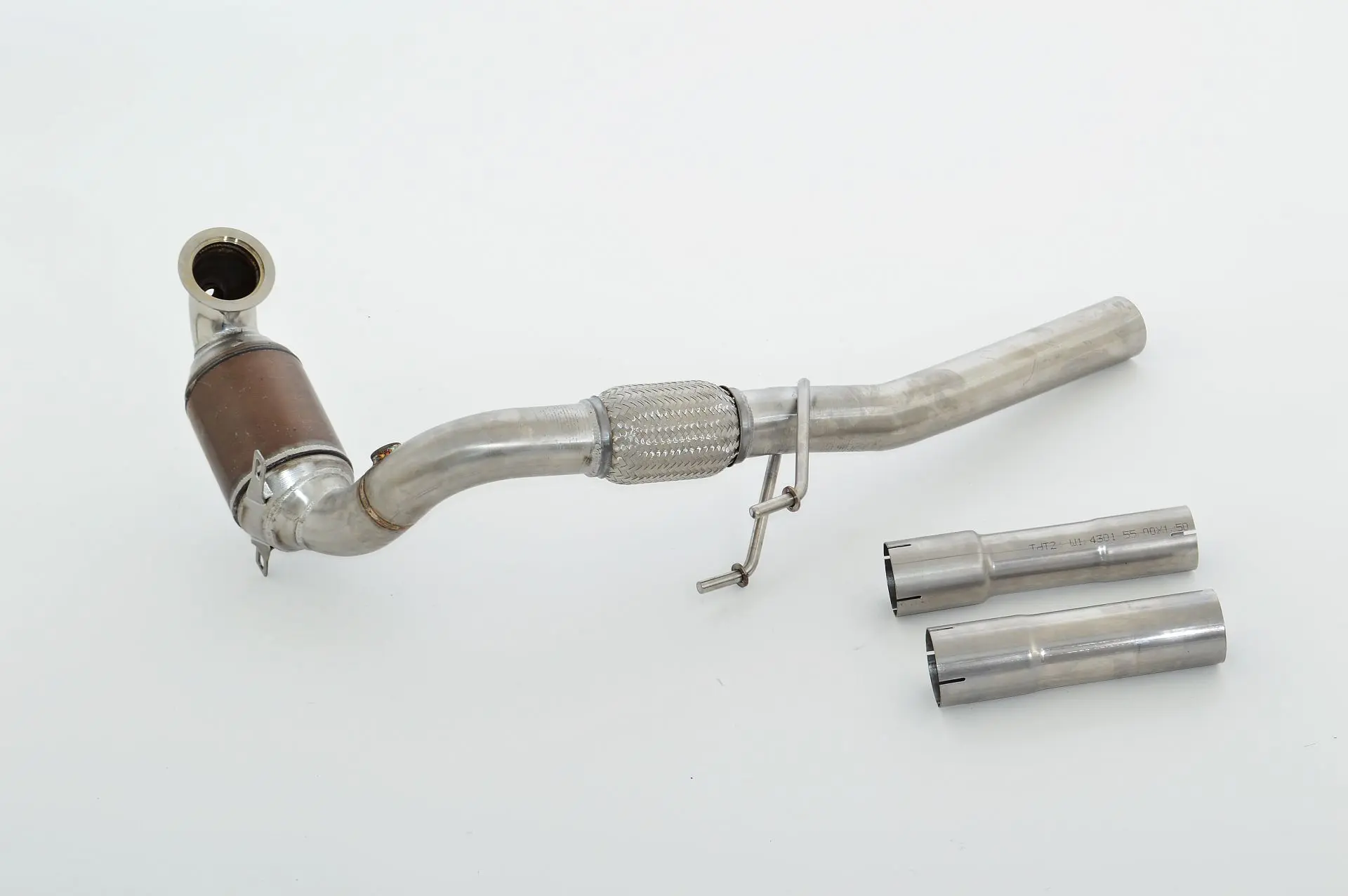 Friedrich Motorsport 63.5mm Downpipe mit Sport-Kat. Edelstahl