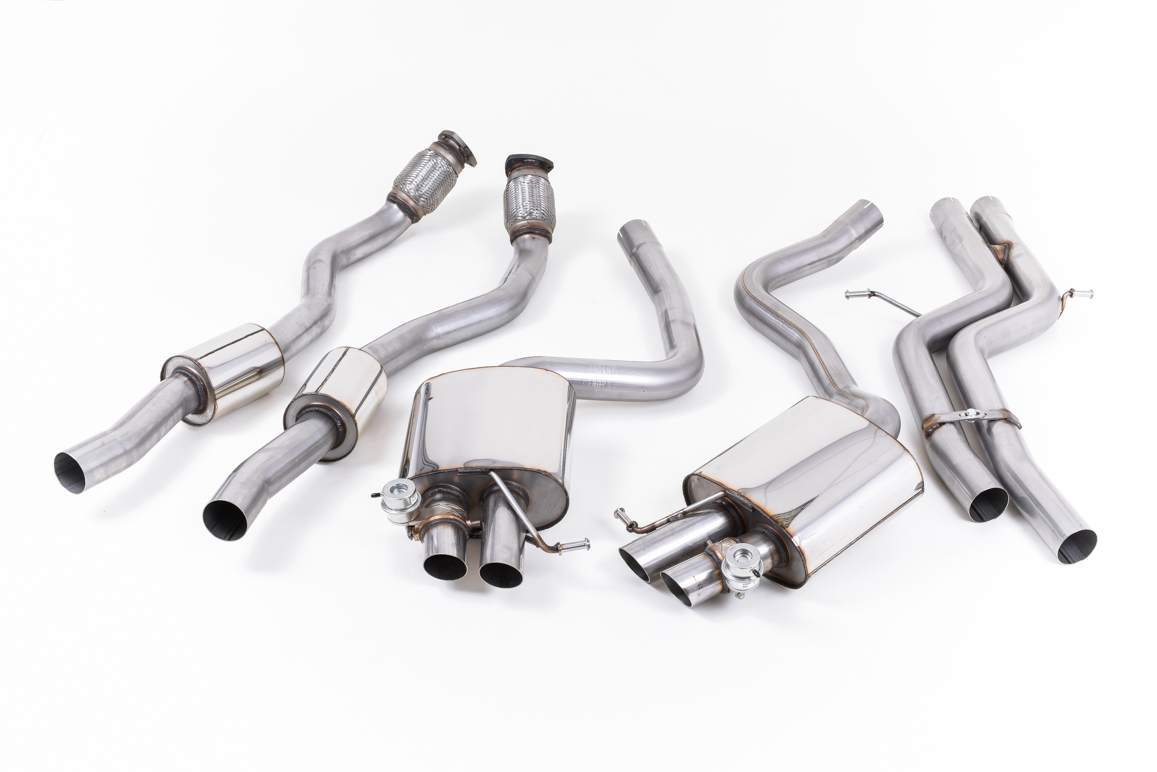 Milltek Komplettanlage (non-resonated) für Audi RS5 B8