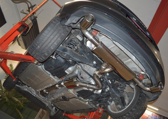 Friedrich Motorsport Duplex-Anlage Audi TT 8J Quattro 