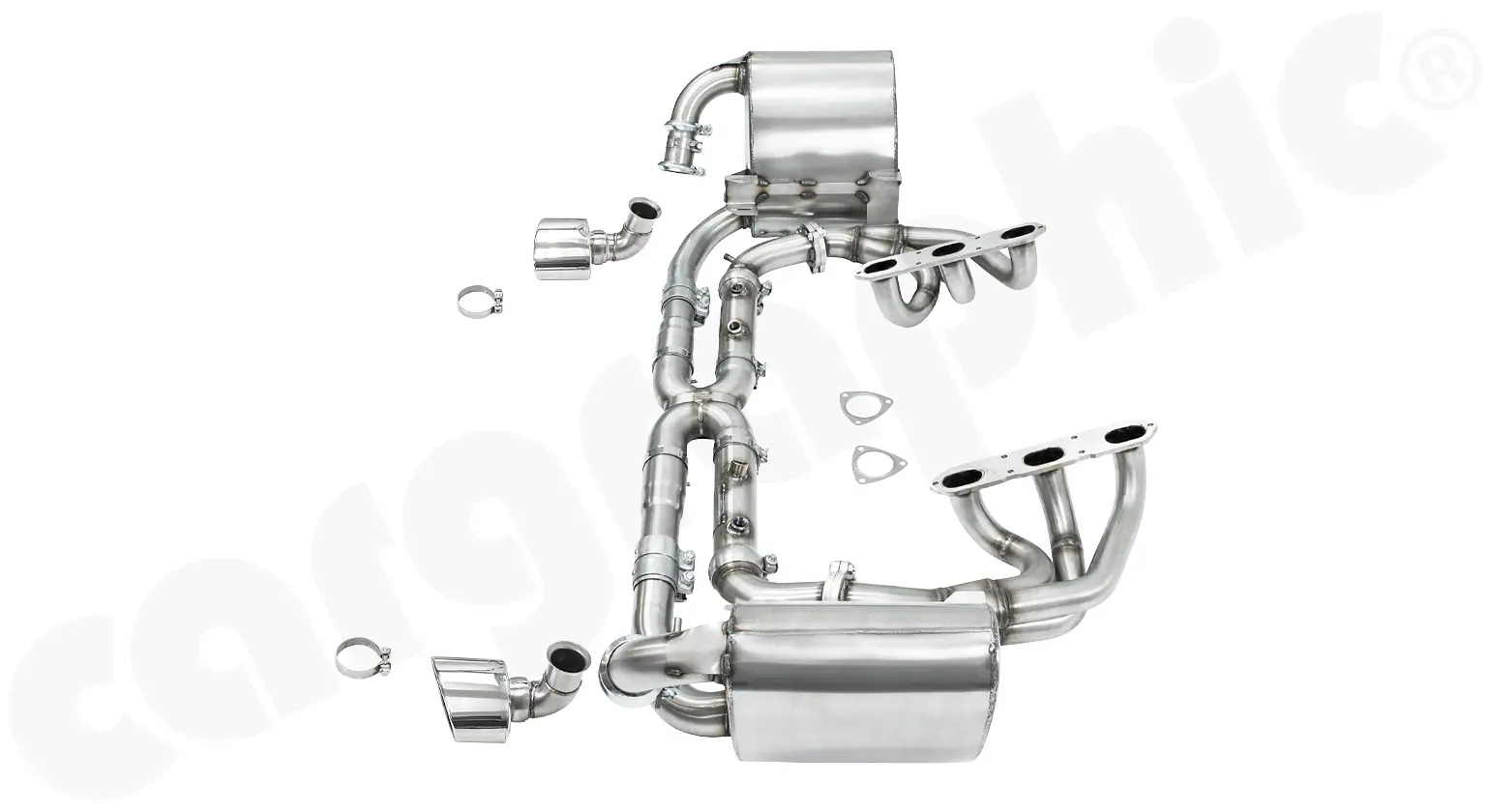 CARGRAPHIC Sportauspuff für Porsche 996 Carrera günstig