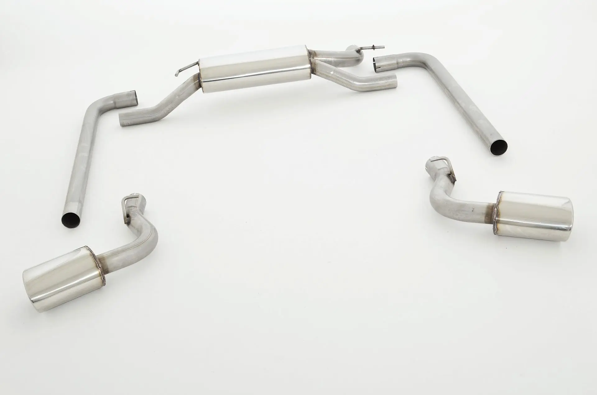  70mm Sidepipe Duplexanlage VW Amarok 2H Heckantrieb und 4motion