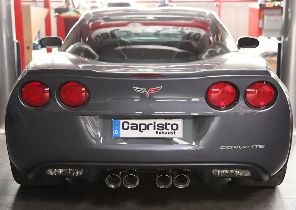 Capristo Endschalldämpfer für Corvette C6 Z06 Bild