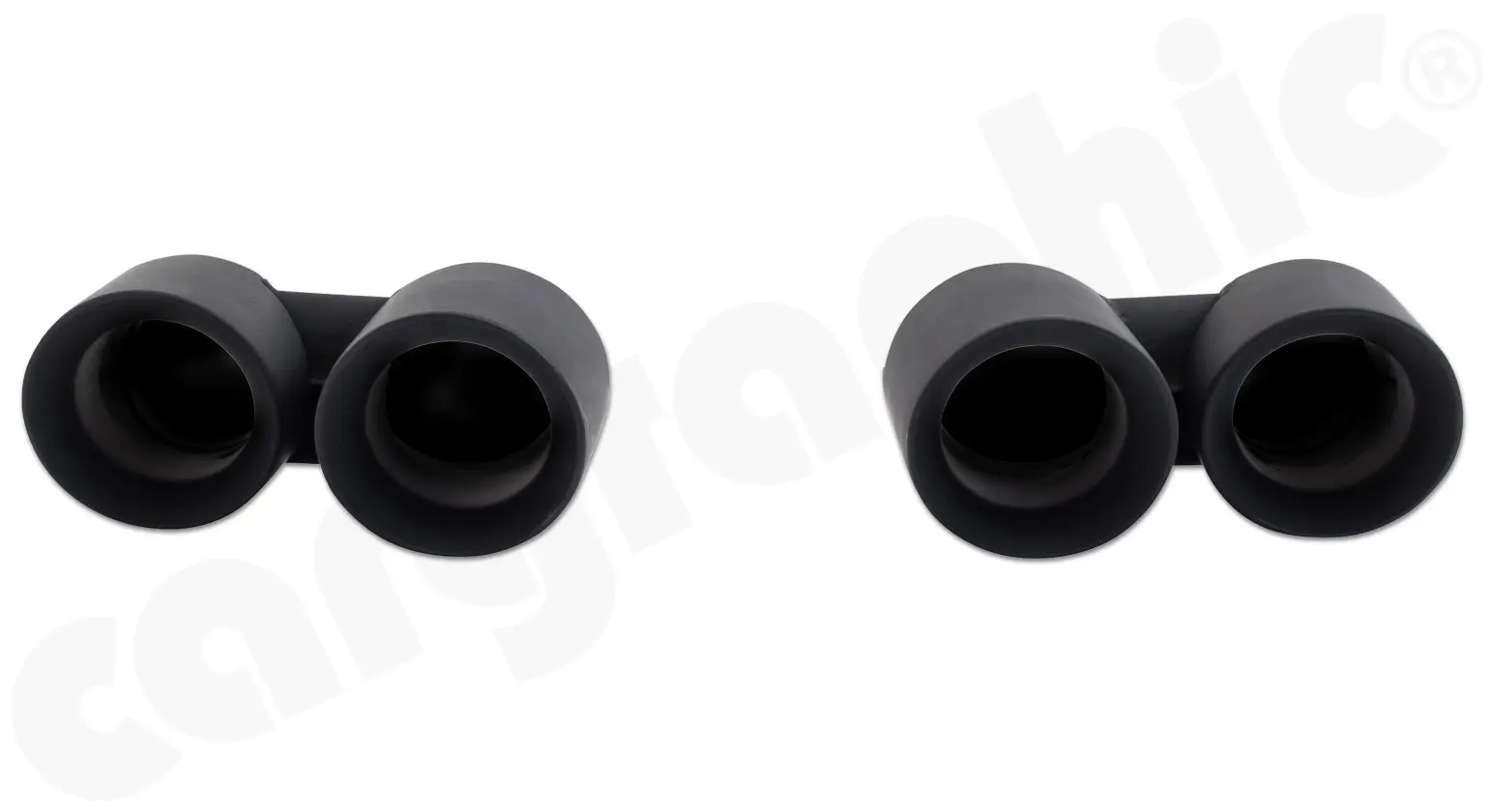 CARGRAPHIC Sport Endrohre für Porsche 997/991 