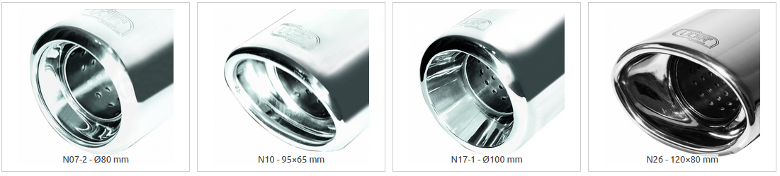 ULTER SPORT Auspuff für FIAT 500 2007-2015 günstig