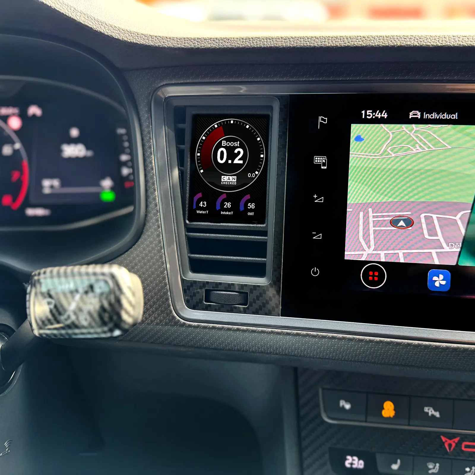 CANchecked Datendisplay für Seat/Cupra Ateca Foto
