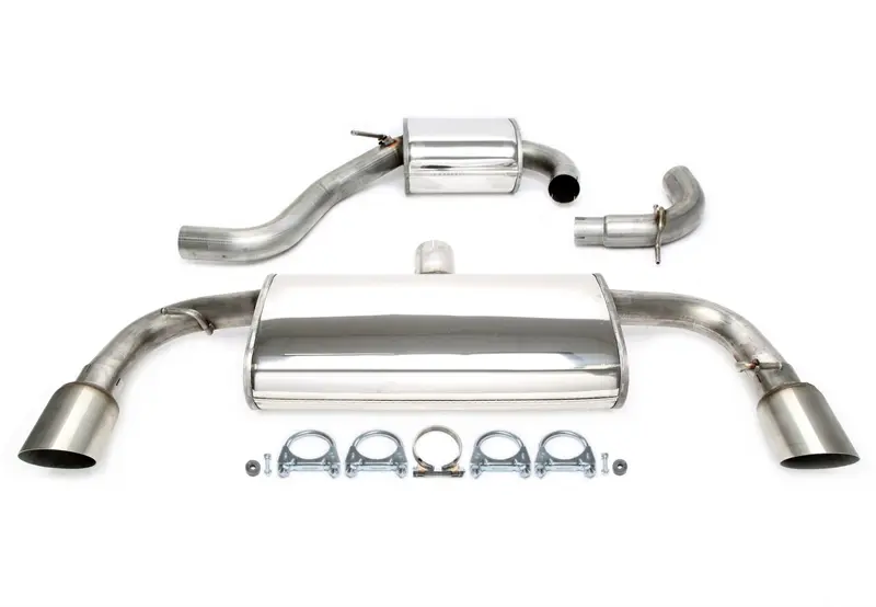  TA Tech­nix Du­plex Edel­stahl­an­la­ge 1x100mm scharf pas­send für VW Golf VI GTI