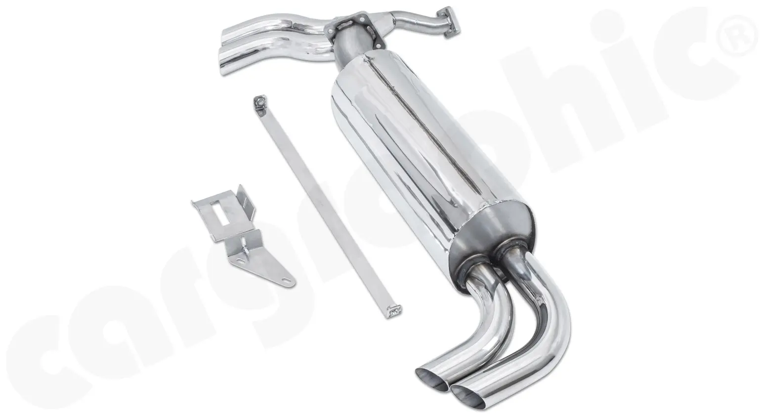 CARGRAPHIC Sportauspuff für Porsche 930 Turbo Bild