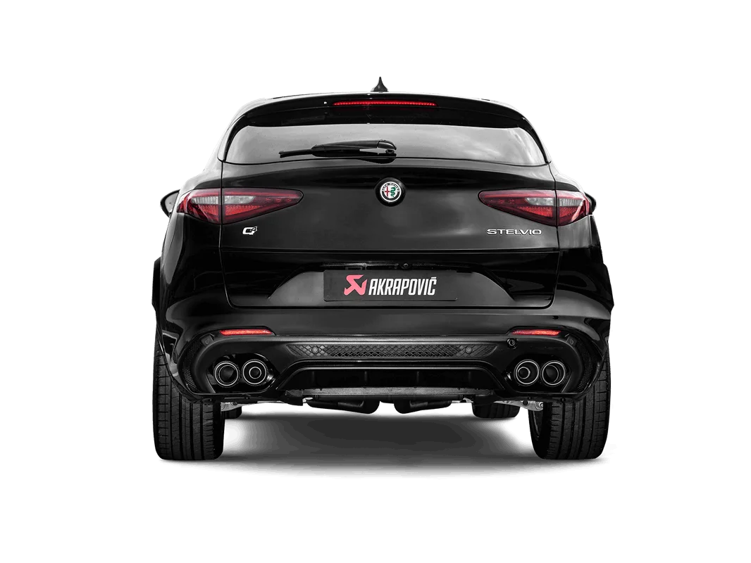 Akrapovic Slip-On Titanium für Alfa Romeo Stelvio Bild