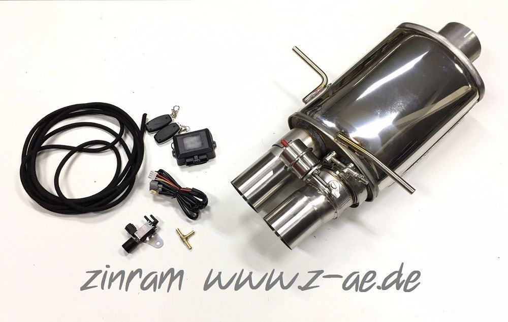 Zinram 90mm Klappenanlage RS4 / S4 B5