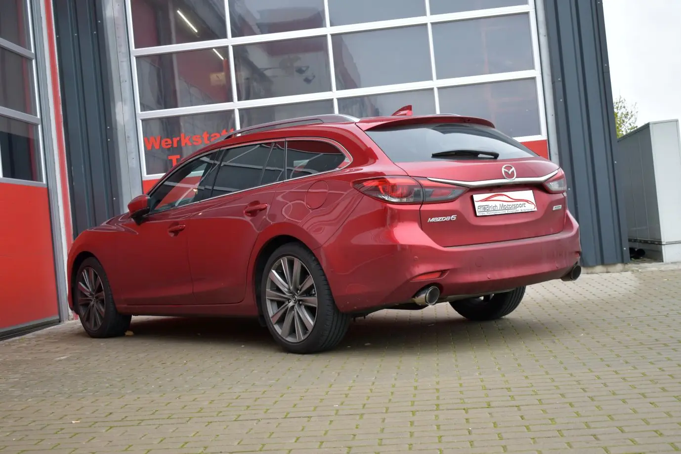 Friedrich Motorsport Duplex Endschalldämpfer Mazda 6 Foto