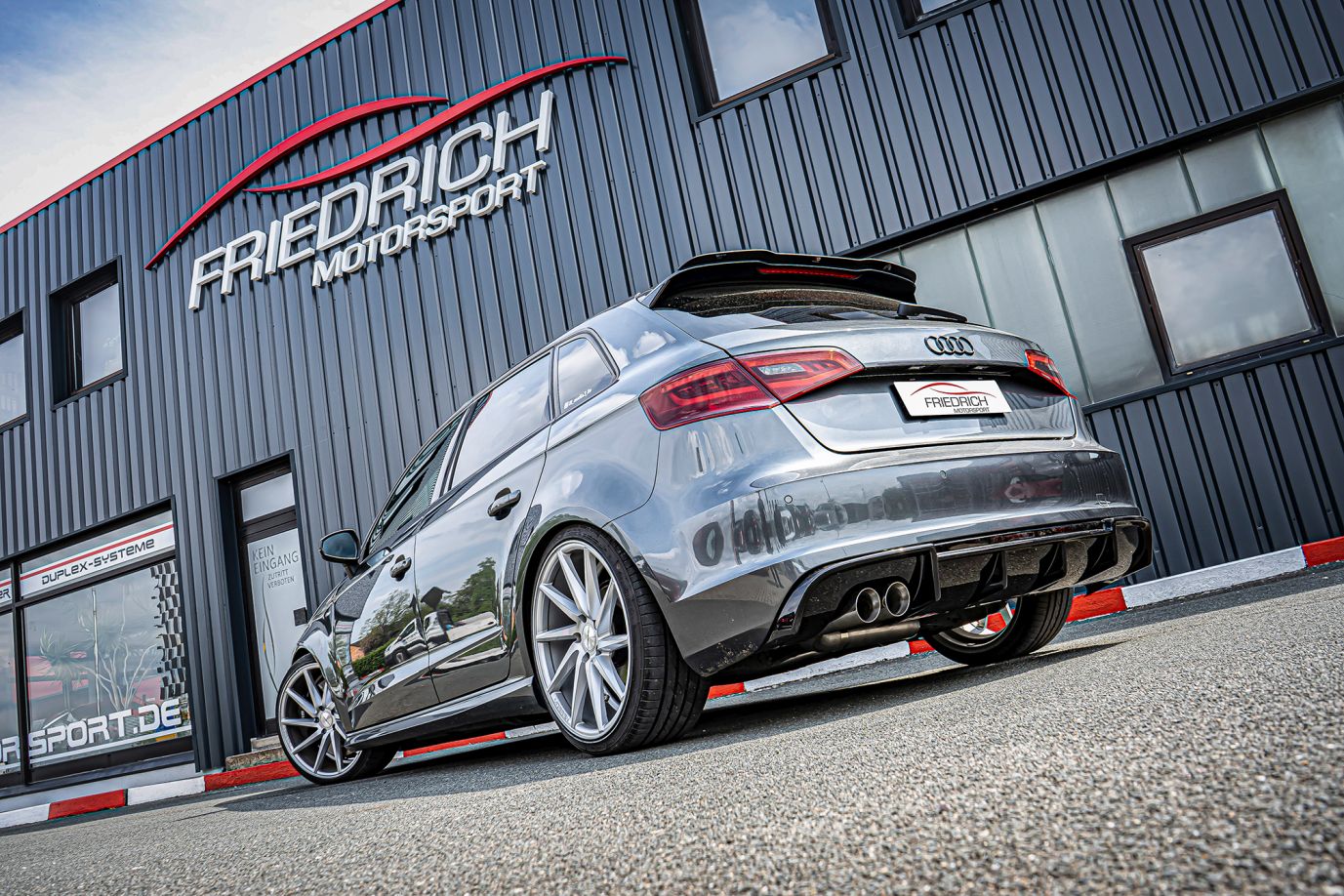 Friedrich Motorsport 76mm Anlage Audi A3 8V 