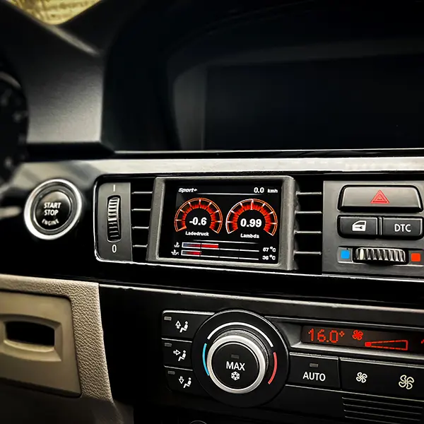 CANchecked Daten-Display BMW 3-series E90/E91/E92/E93 LHD MFD28 Gen2