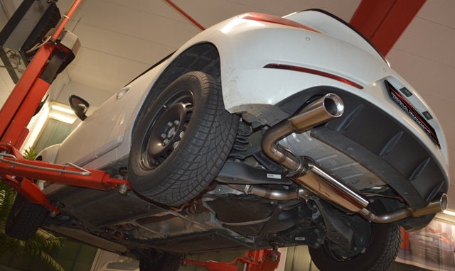  Duplex Sportendschalldämpfer für VW Beetle 5C kaufen