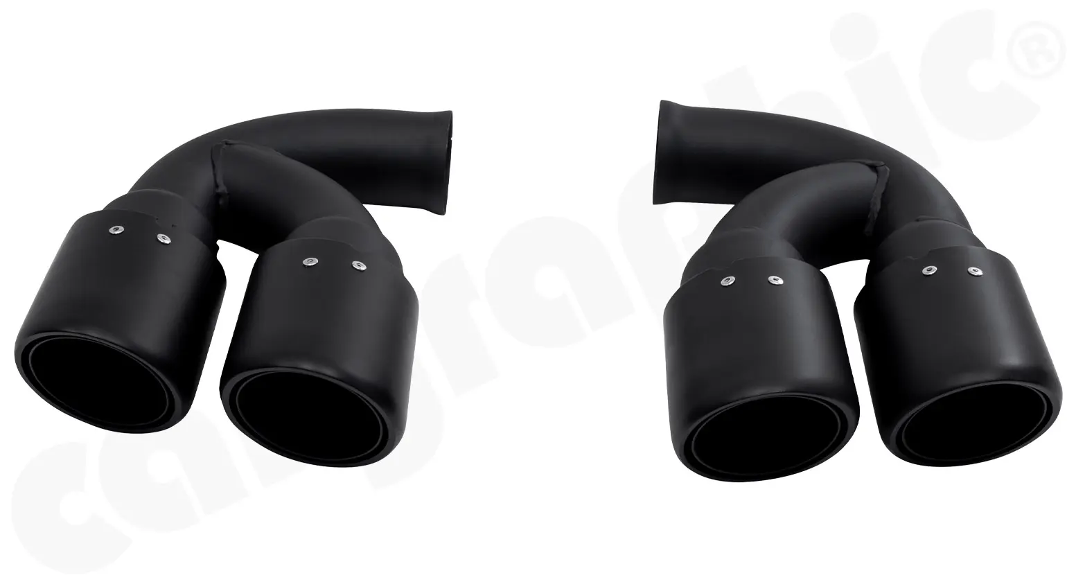 CARGRAPHIC Doppelendrohrsatz für Porsche Cayenne kaufen