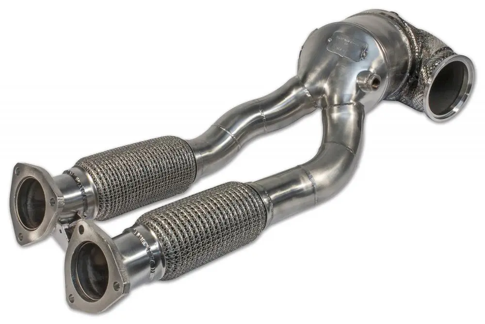 HJS 76mm ECE Downpipe für Audi 5 Zylinder ohne OPF kaufen