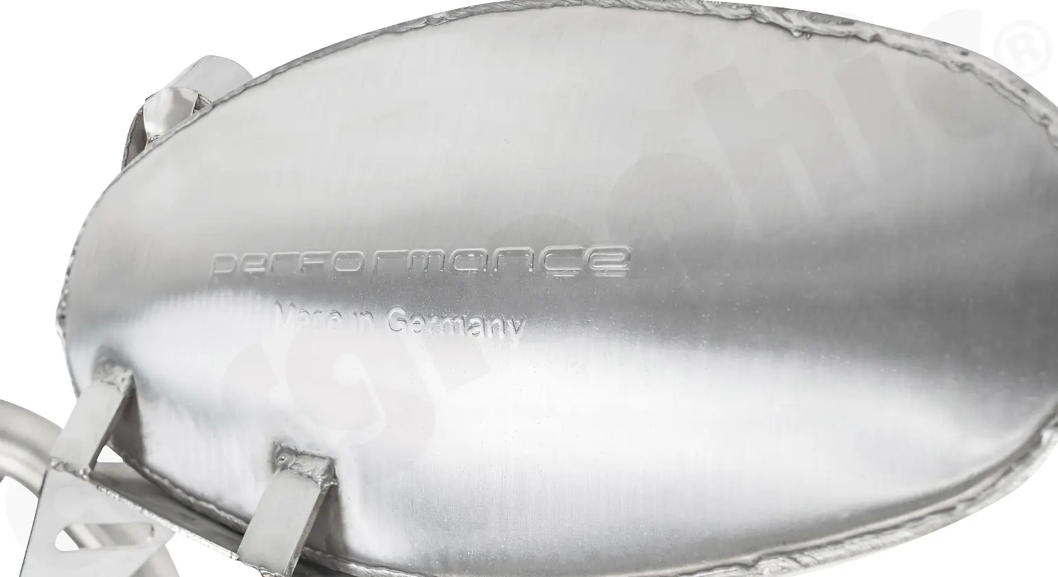 CARGRAPHIC Sportauspuff für Porsche 996 GT3 RS Details