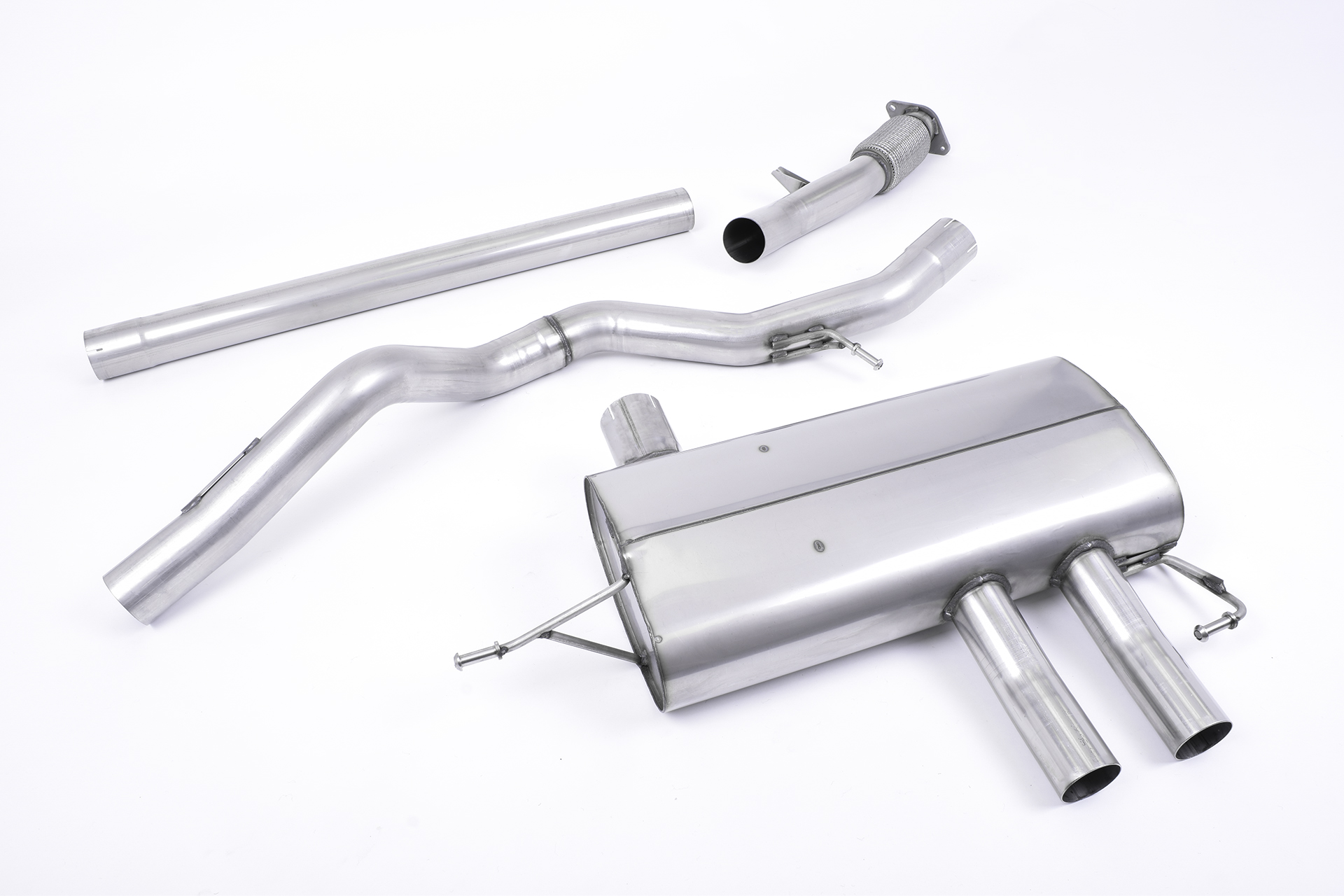 Milltek Komplettanlage (non-resonated) für Renault Megane 4 RS 280PS ohne OPF